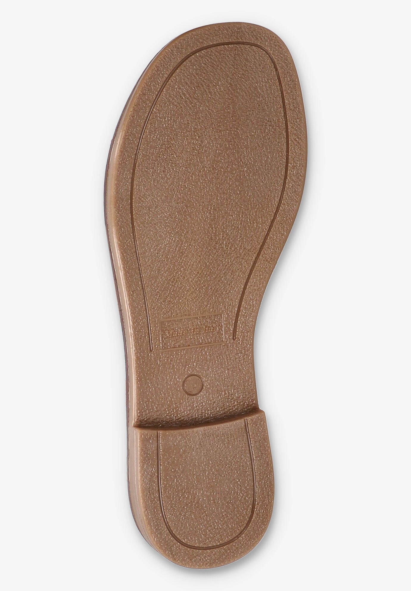 Tya-Italy Flat Sandal, NATURAL LEATHER, alternate image number 5