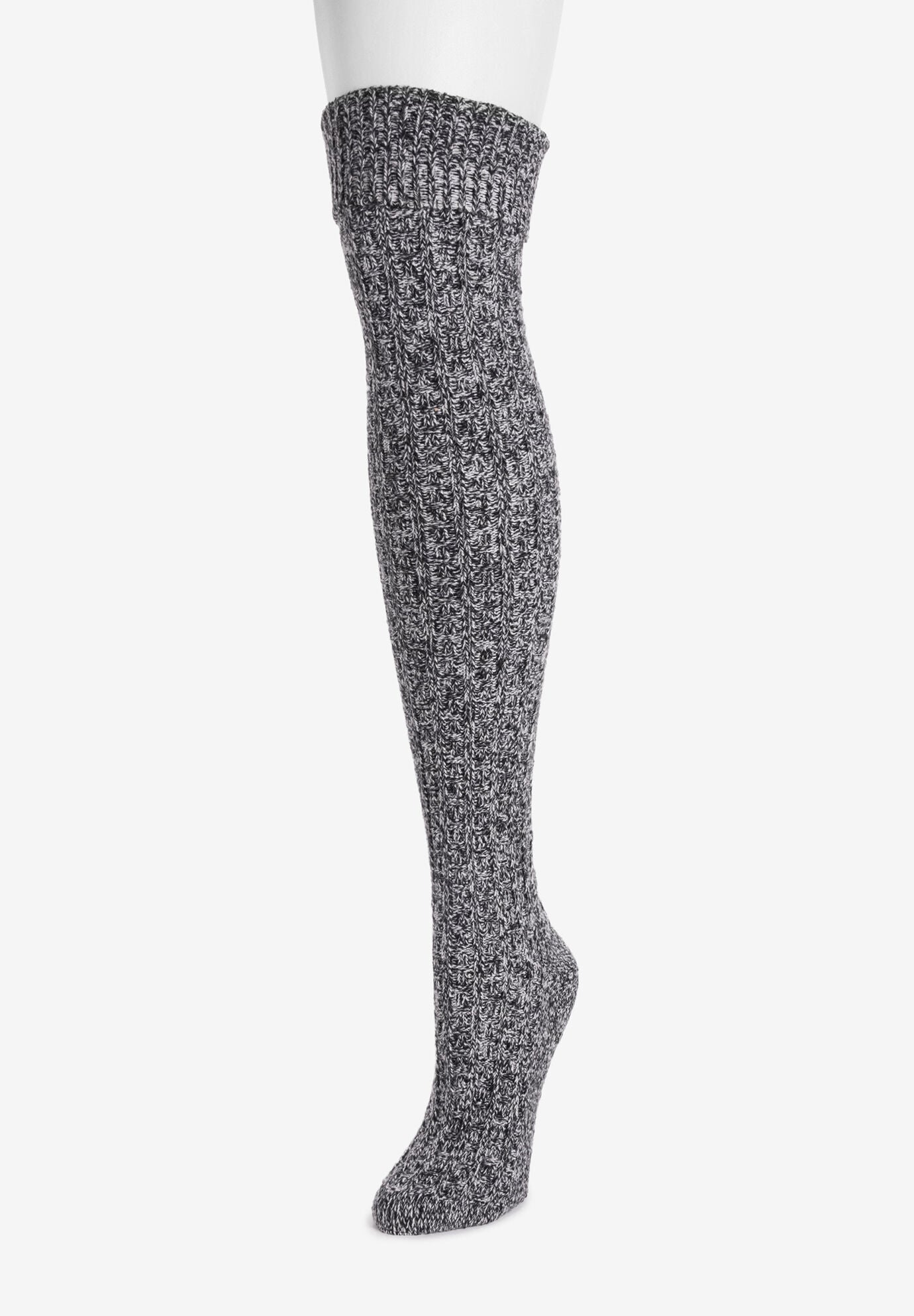 Microfiber Over The Knee Socks, , on-hover image number 1
