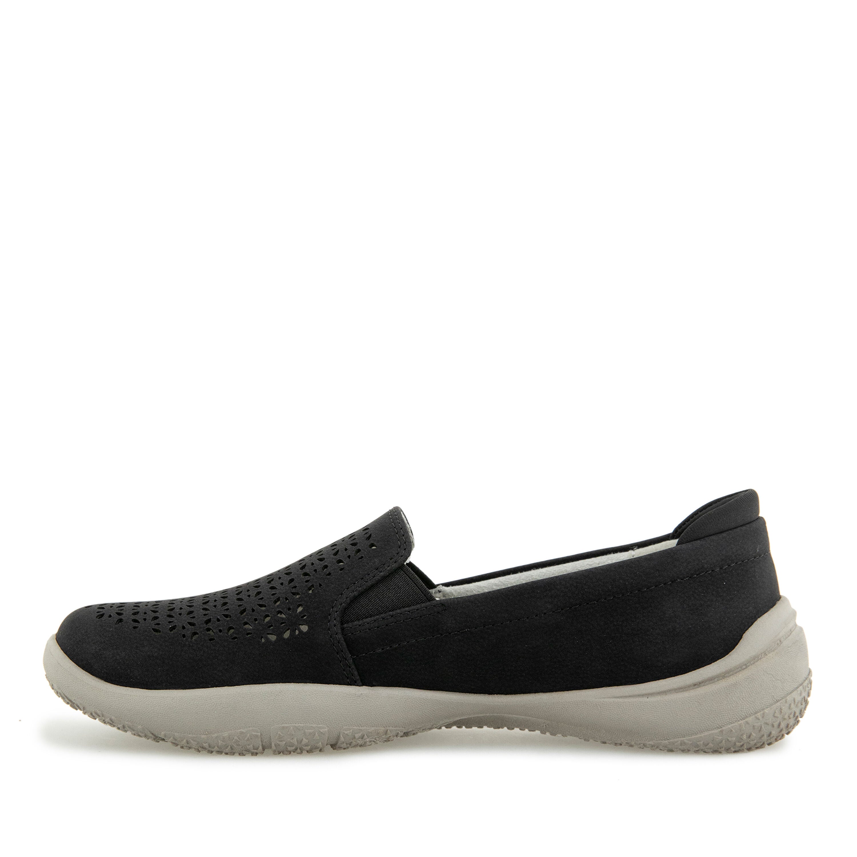 Fabian Slip-On Flat, BLACK, alternate image number 3