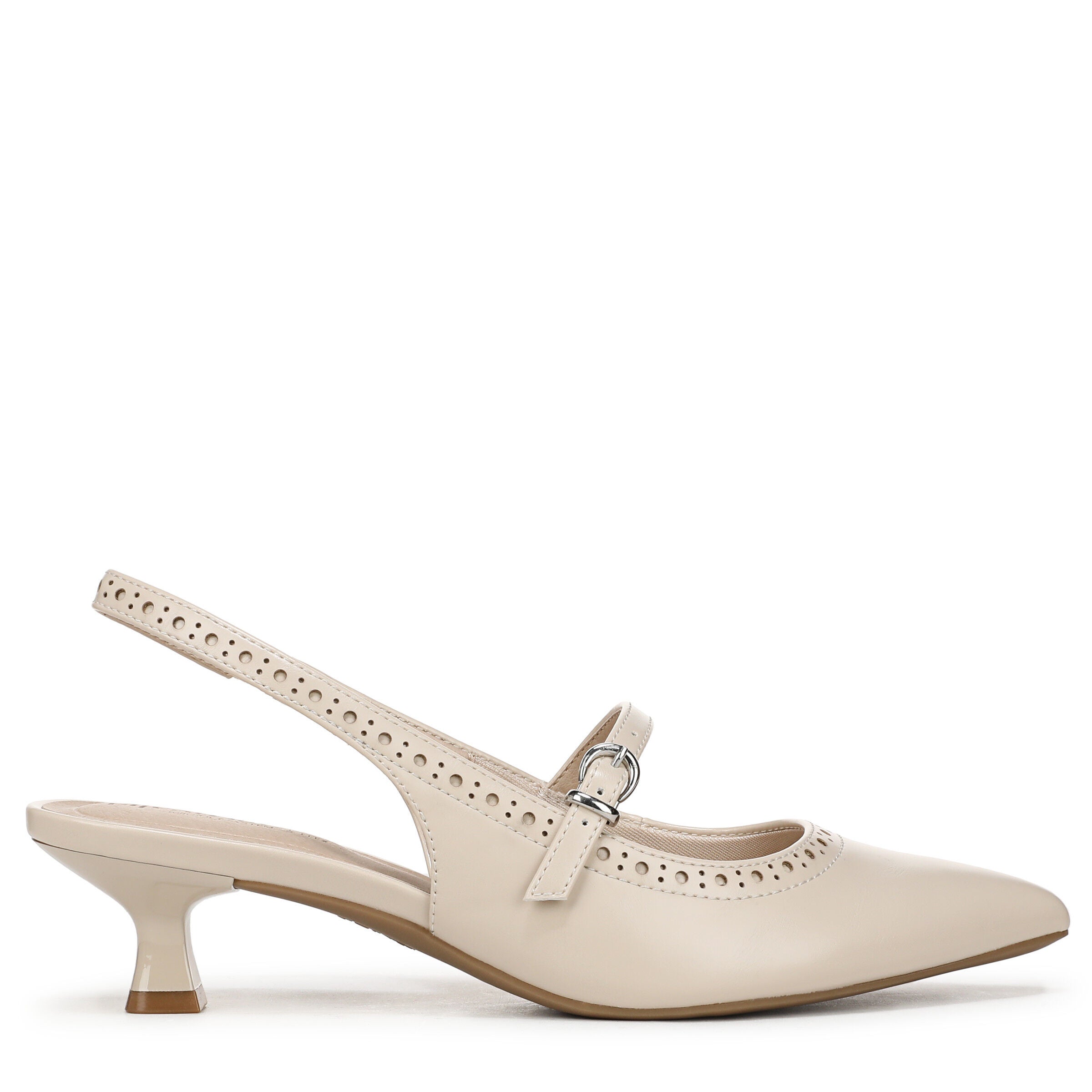 Marilyn Slingback Pump, CREAM BEIGE, alternate image number 3