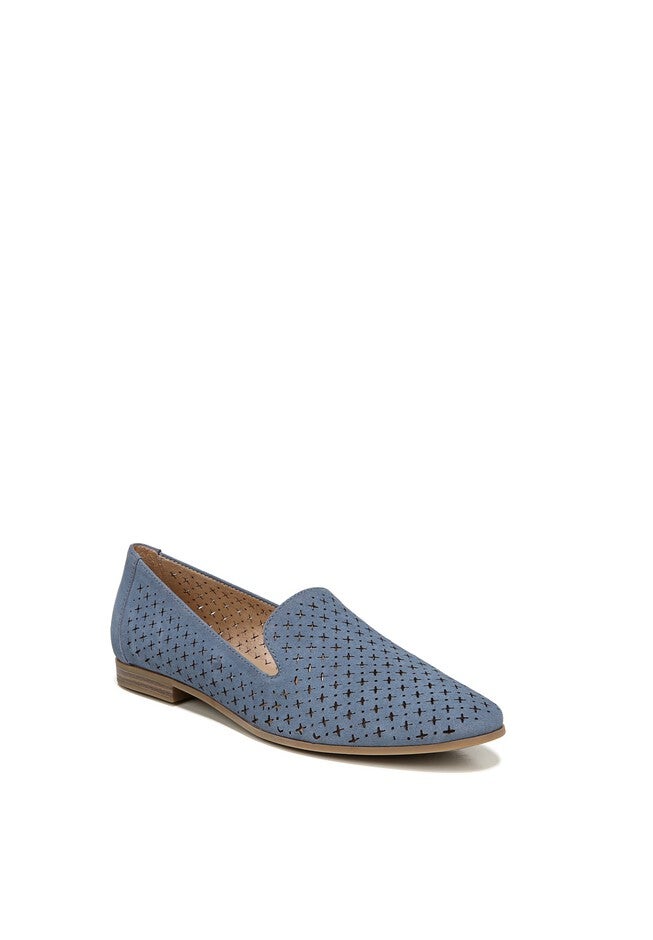 Janelle2 Loafer , BLUE SUEDE, hi-res image number null