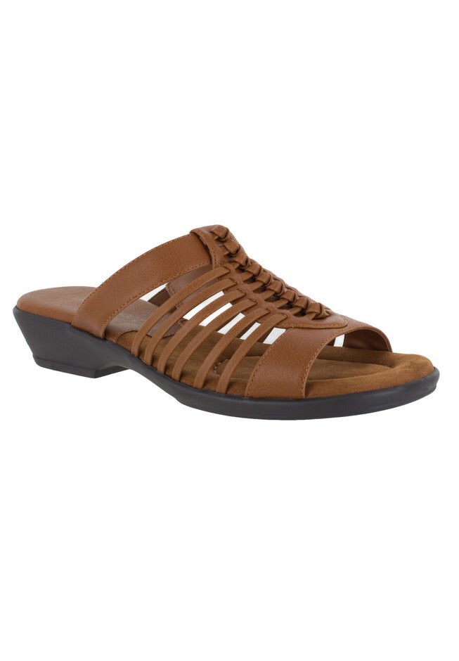 Nola Sandals by Easy Street®, COGNAC, hi-res image number null