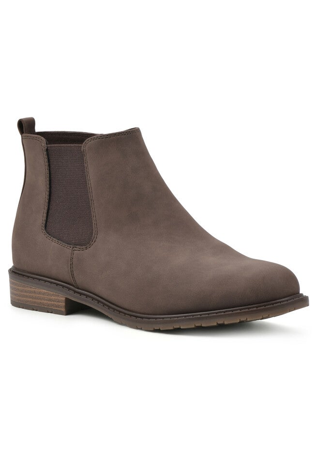 Caching Bootie, BROWN SMOOTH, hi-res image number 0