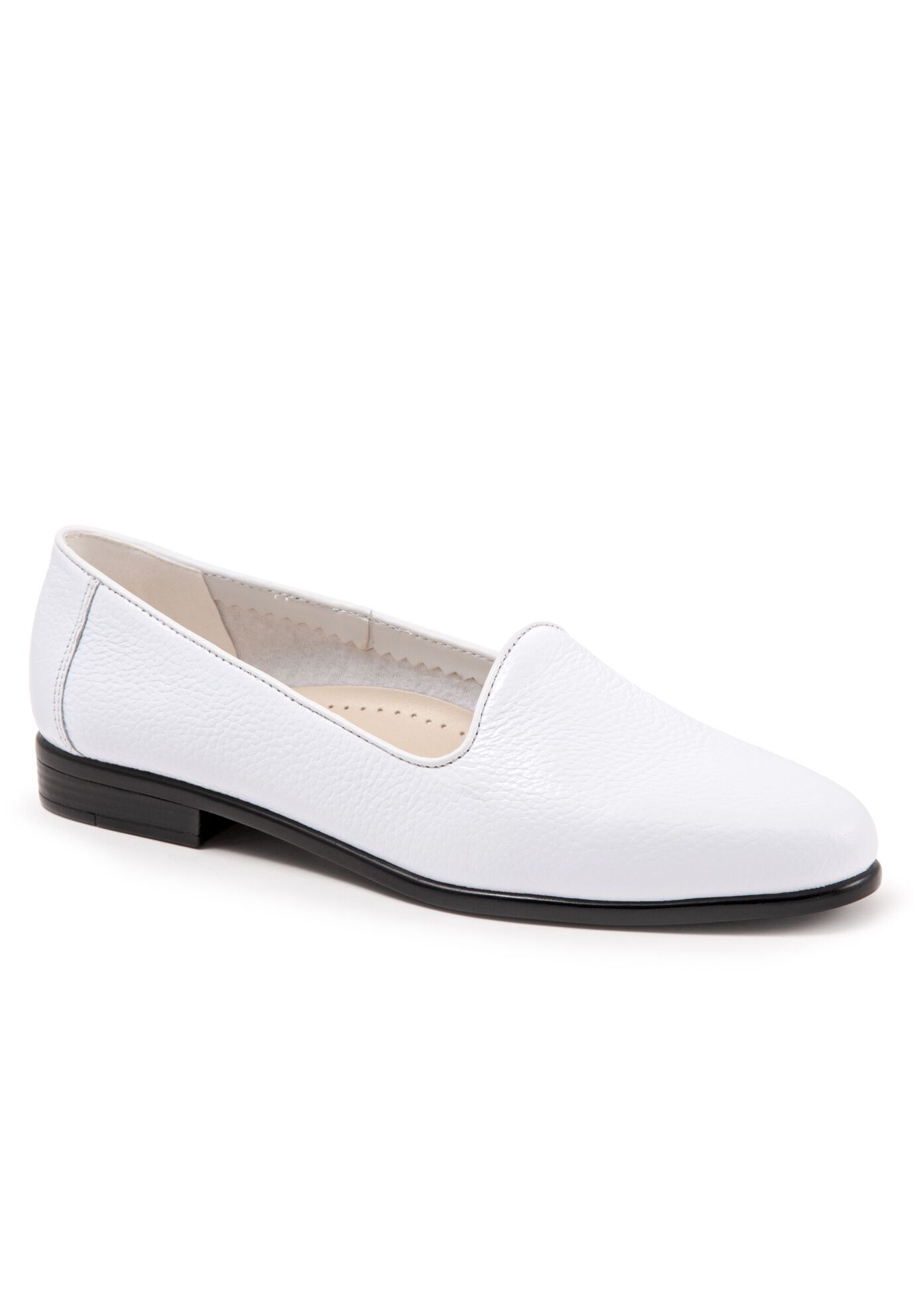Liz Tumbled Flats by Trotters&reg;, WHITE, hi-res image number 0