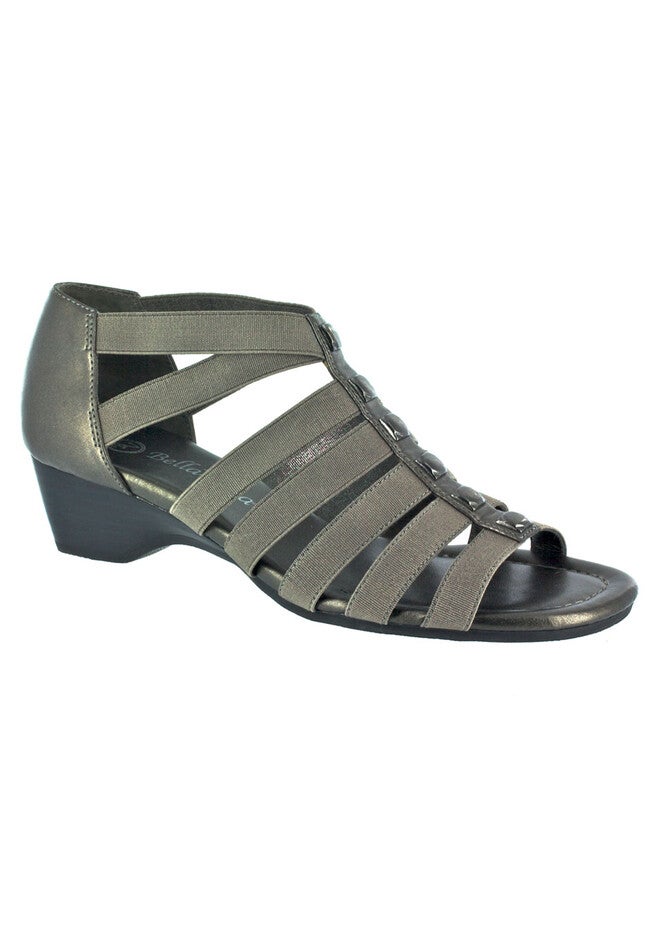 Paula II Sandal by Bella Vita®, PEWTER, hi-res image number 0