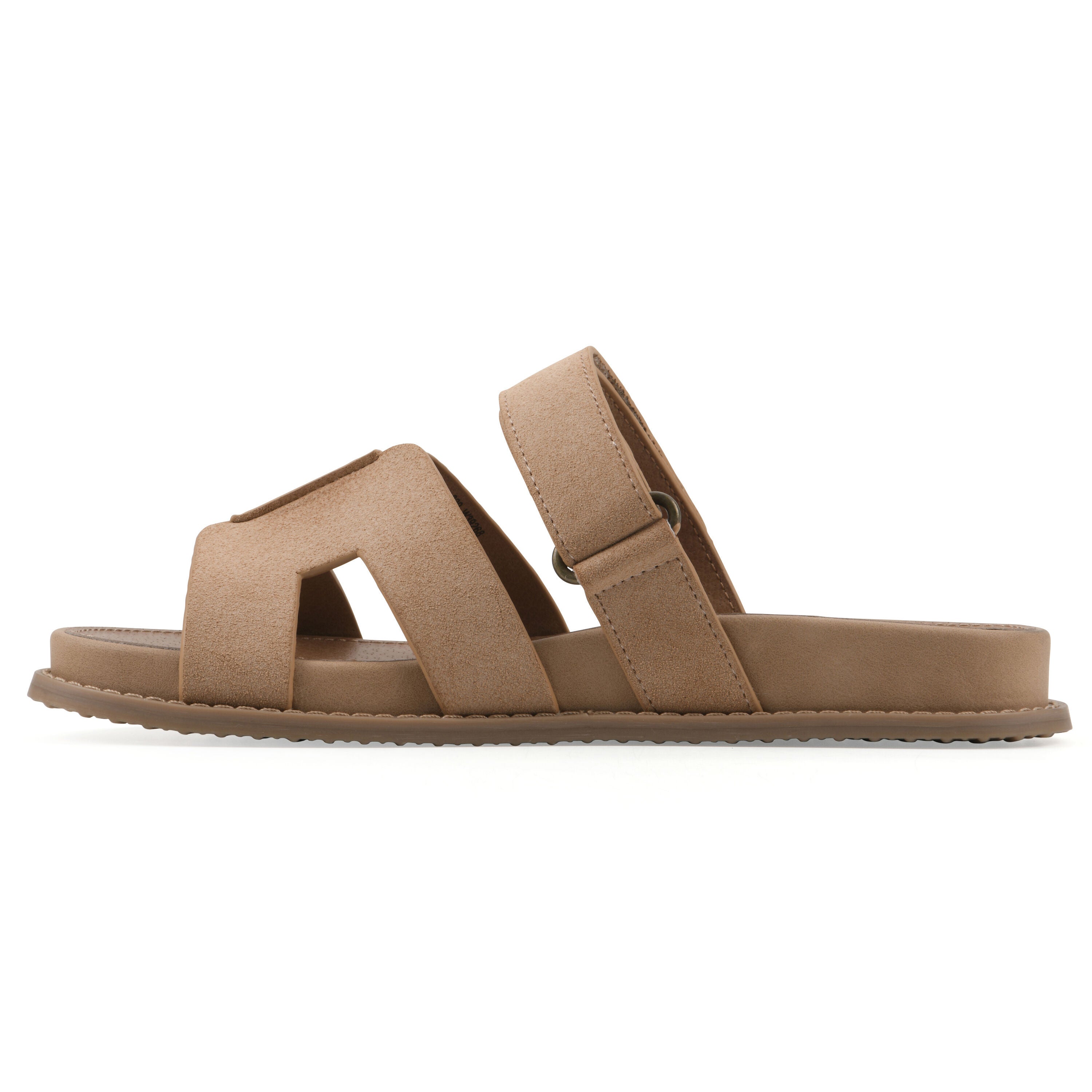 Mazi Slide Sandal, BEACHWOOD SMOOTH, alternate image number 3