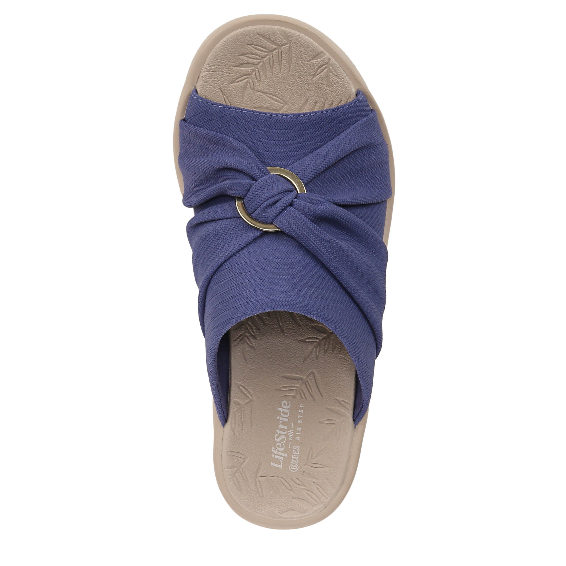 Serenade Slide Sandal, SKIPPER BLUE, alternate image number 6