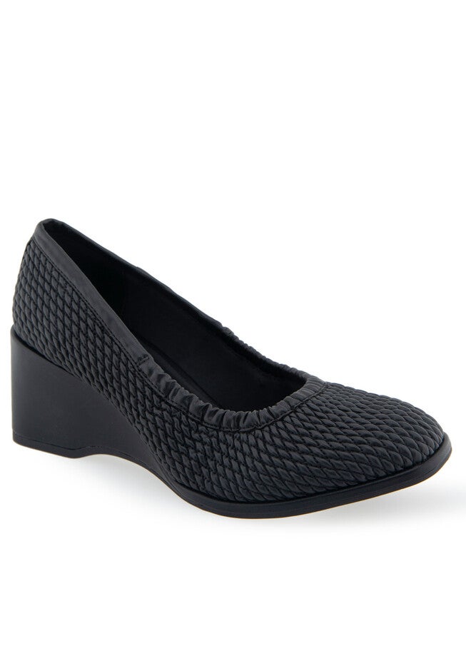 Airlie Pump, BLACK QUILTED, hi-res image number 0