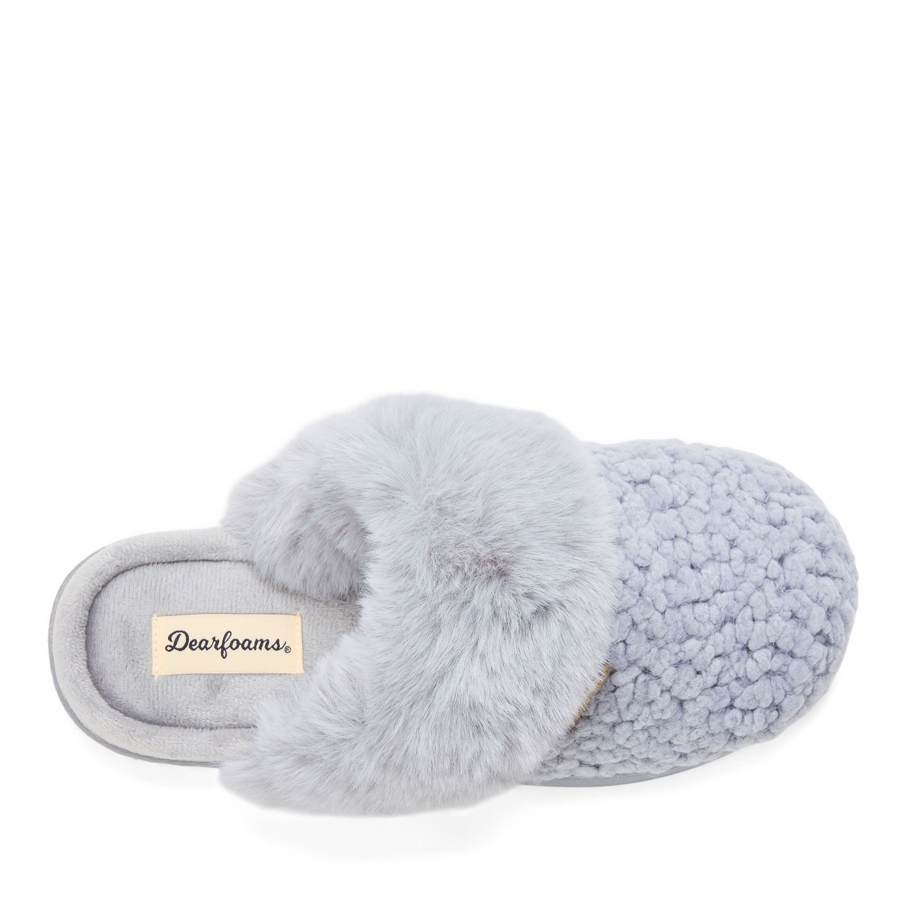 Courtney Knit Scuff, GREY, alternate image number 3