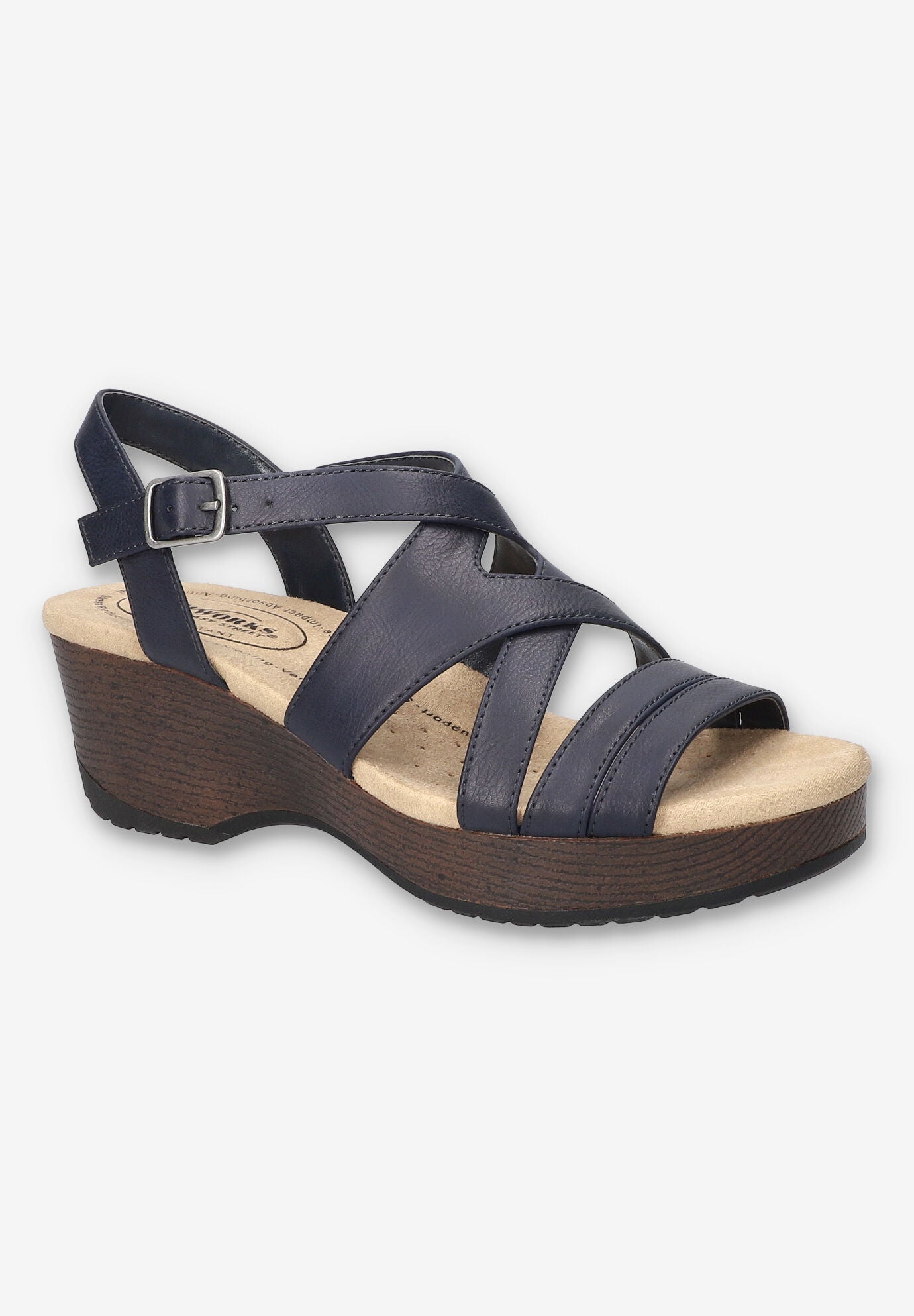 Rosella Slip-Resistant Sandal, NAVY, hi-res image number 0