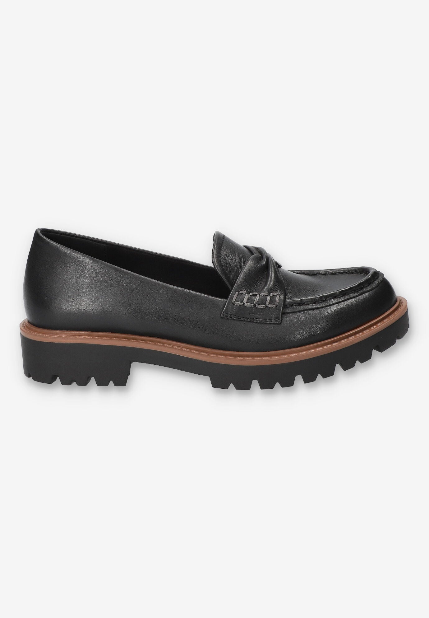 Avalon Loafer, BLACK LEATHER, alternate image number 2