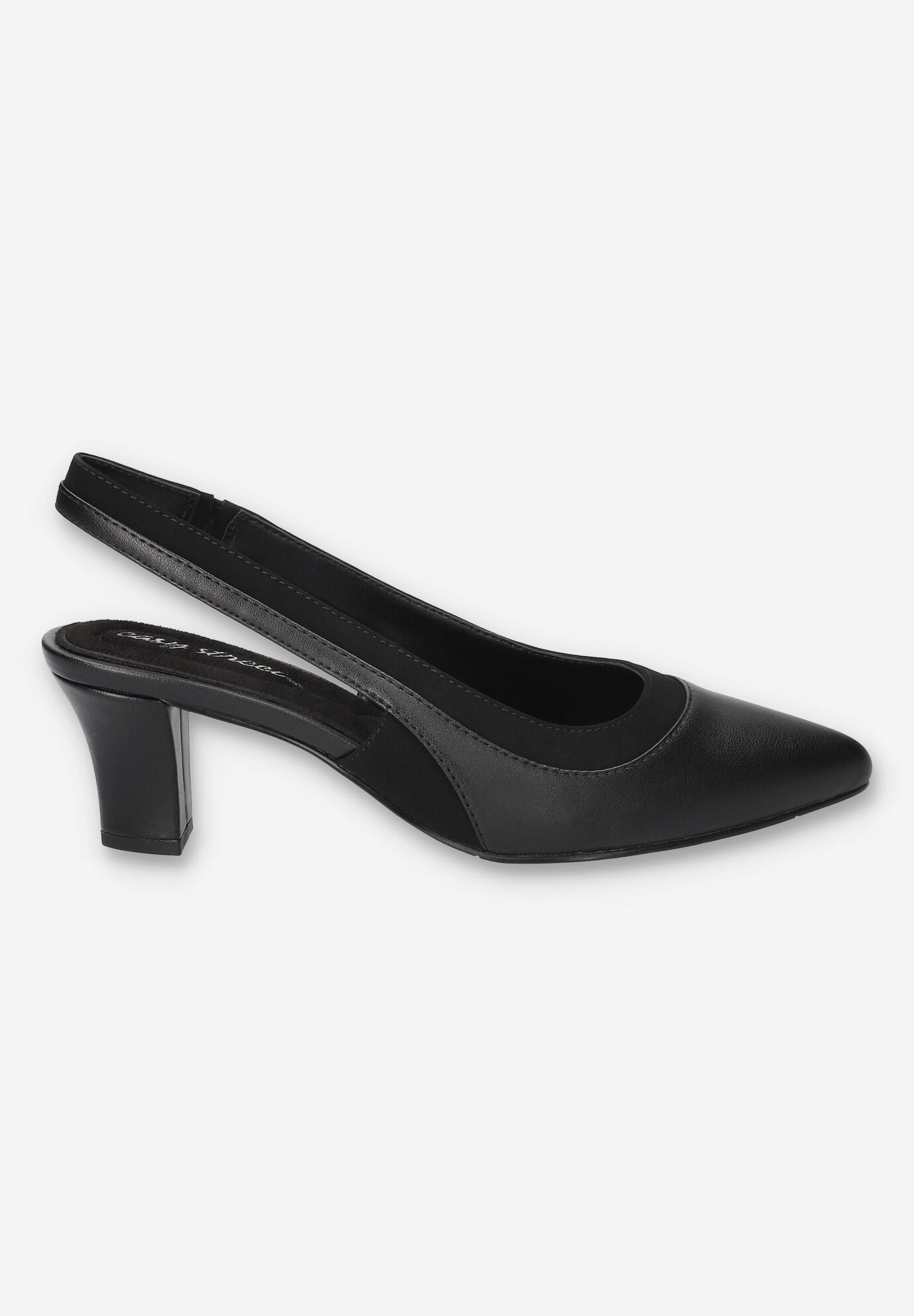Dessa Slingback Pump, BLACK, alternate image number 2