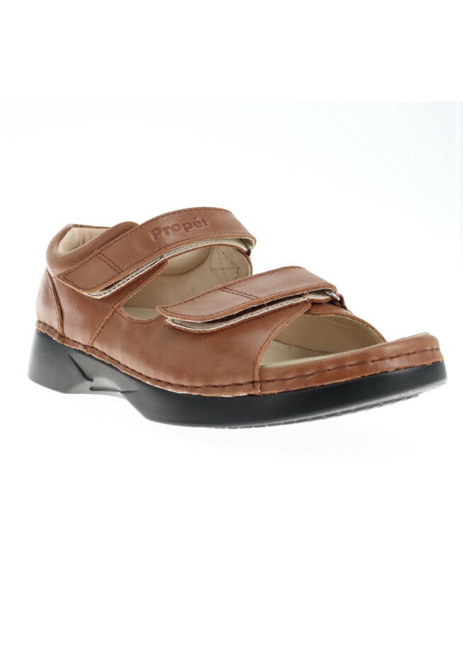 Pedic Walker Sandal, TEAK, hi-res image number 0