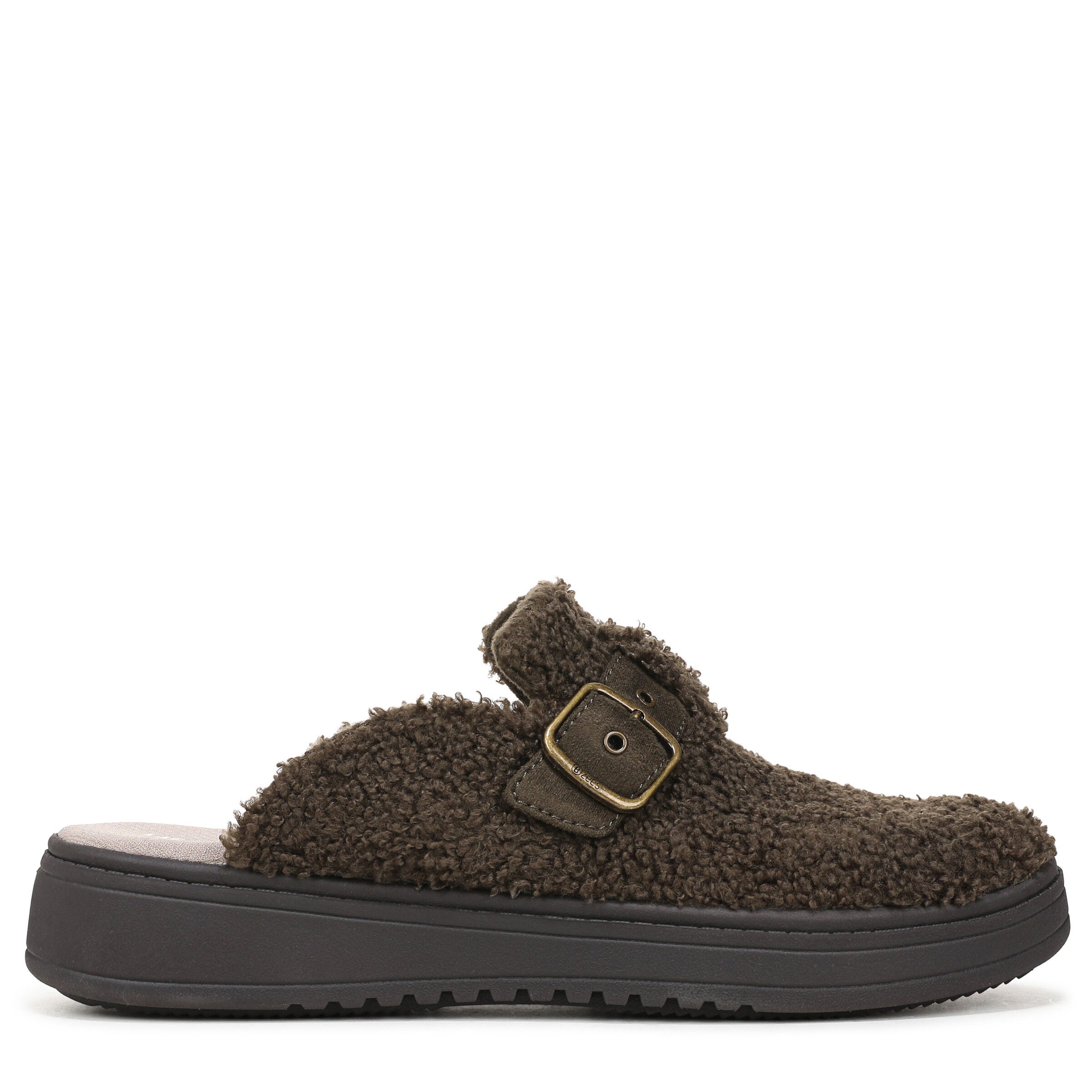 Vibe Cozy Slip-On Clog, ARMY GREEN, alternate image number 3