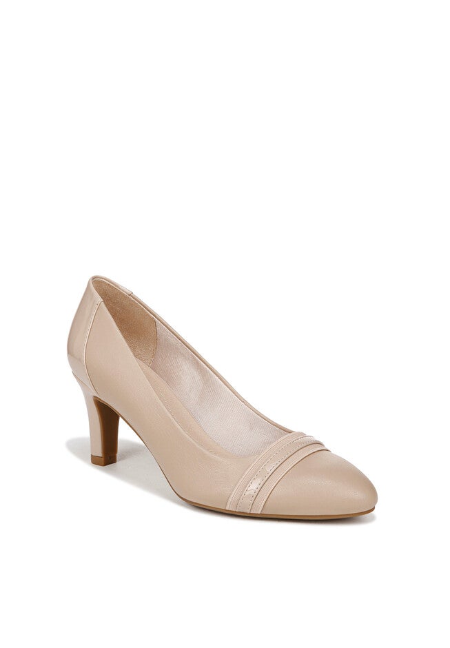 Gio Pump Pump, BEIGE FAUX LEATHER, hi-res image number null