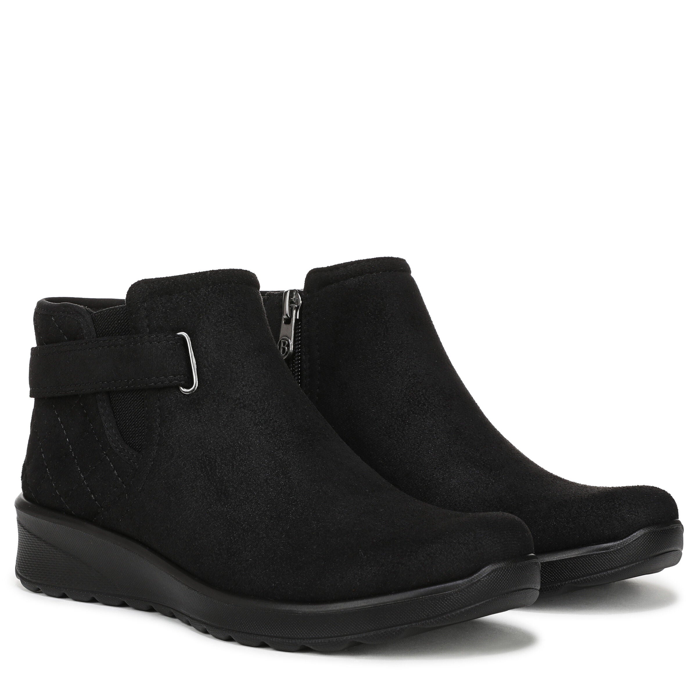 Gaze Wedge Ankle Boot, BLACK FABRIC, alternate image number 2