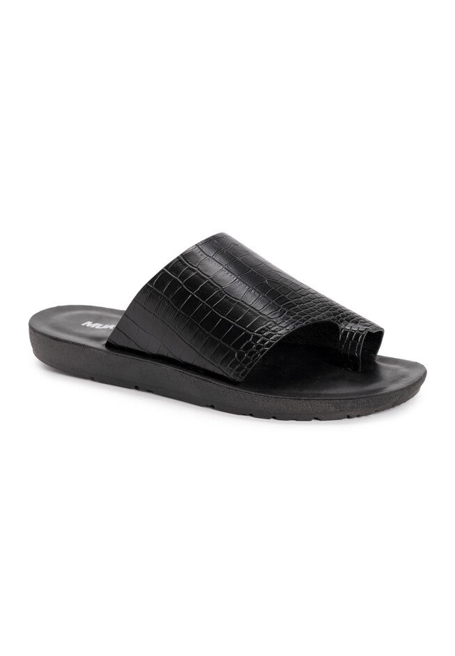 About Face Sandals, BLACK SOLID, hi-res image number 0