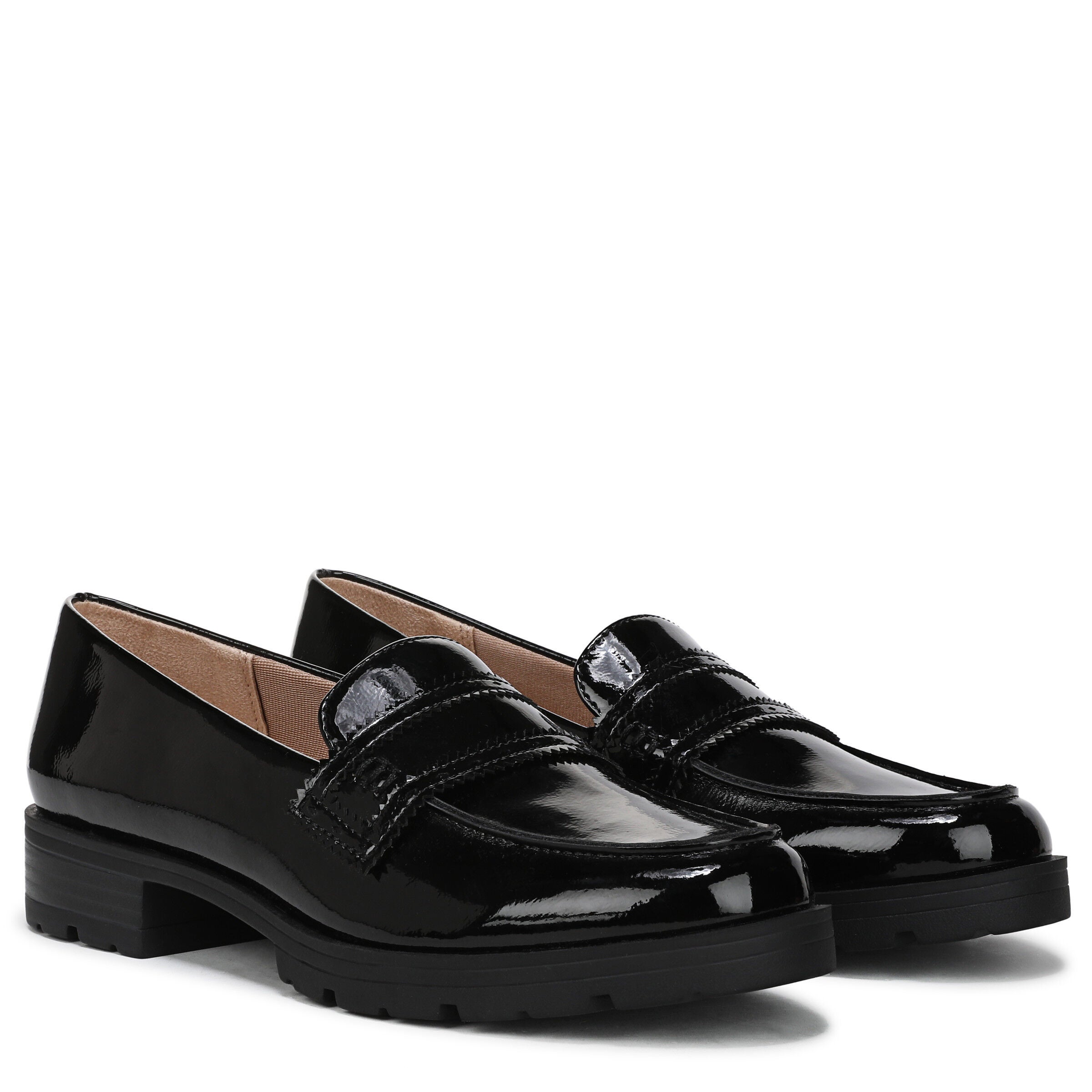 London Loafer, BLACK PATENT, alternate image number 2