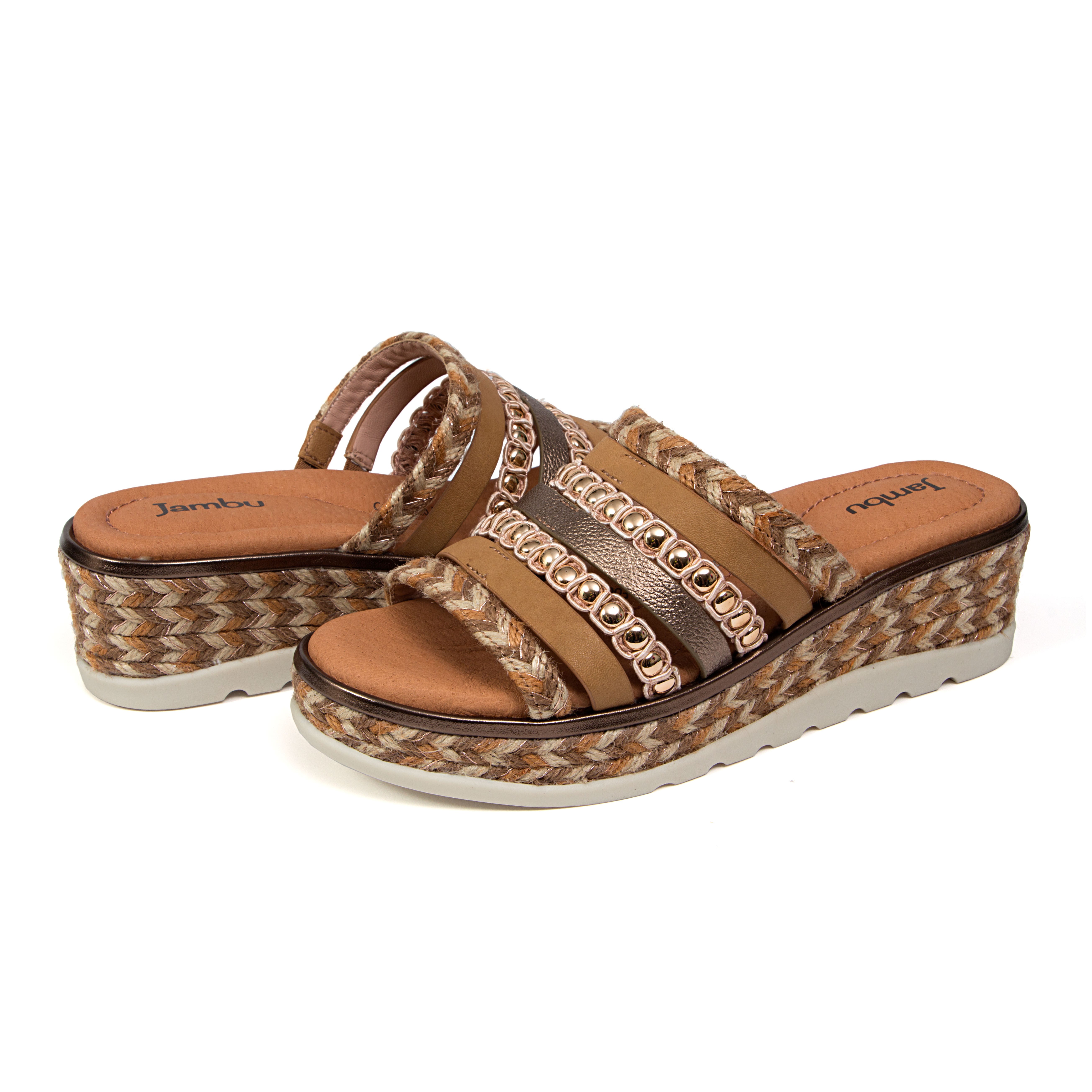 Dahlia Wedge, TAN, alternate image number 7