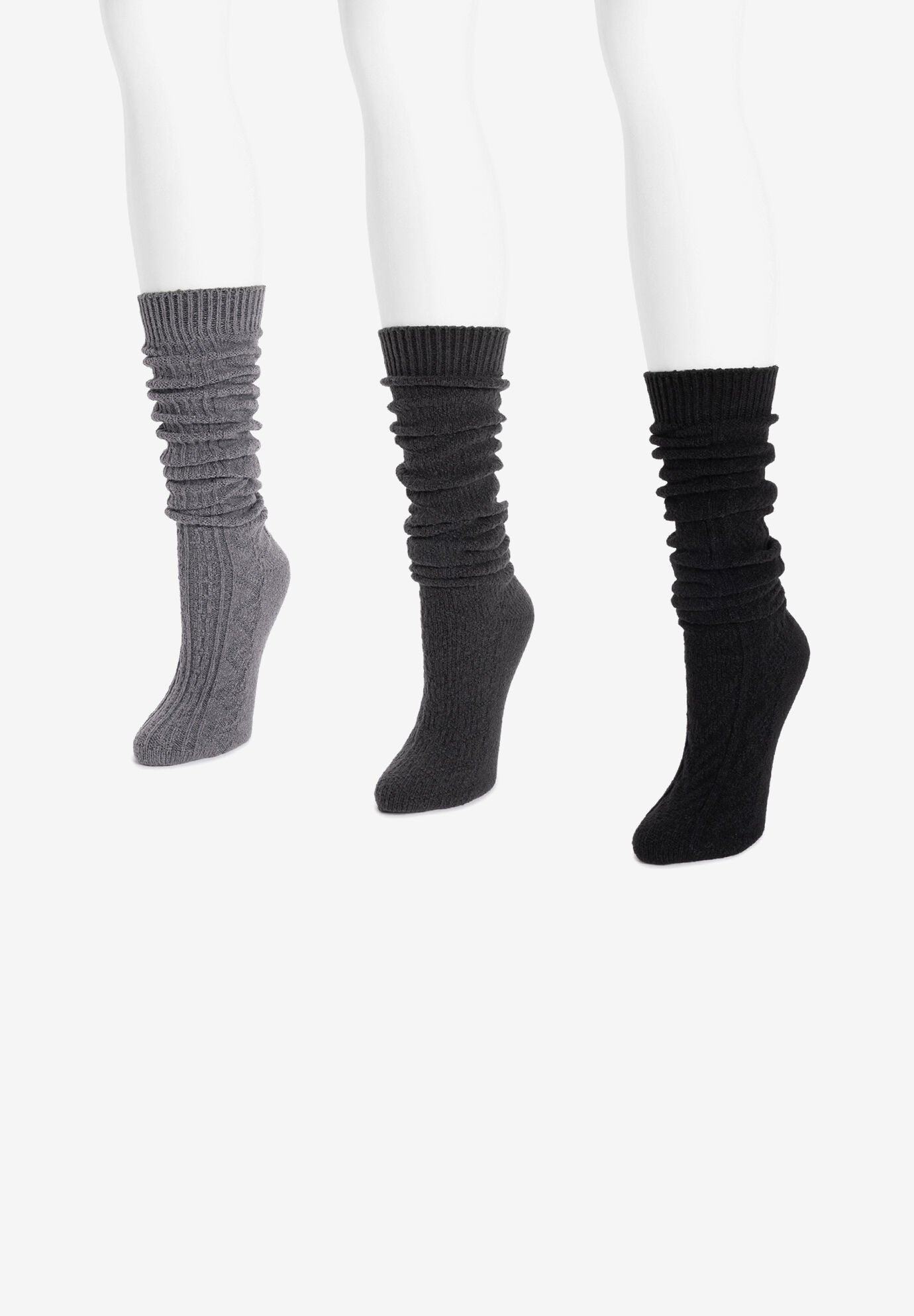 3 Pair Pack Knee High Socks, , alternate image number 3