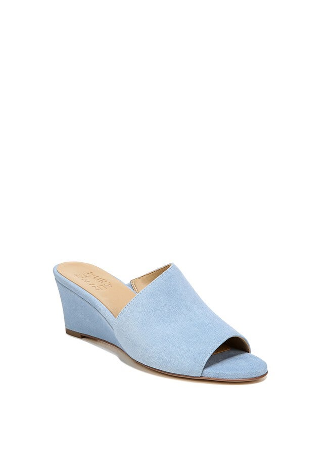 Sansa Mule , LIGHT BLUE SUEDE, hi-res image number 0