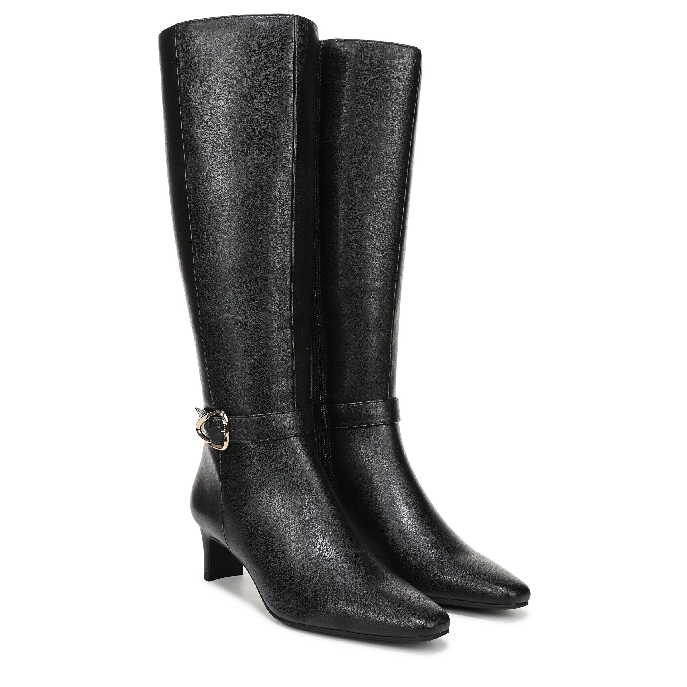Faris Knee High Boot, BLACK, alternate image number 2