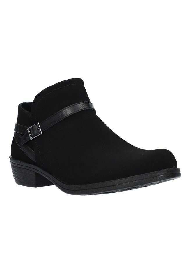 Peony Booties , BLACK SUEDE, hi-res image number 0