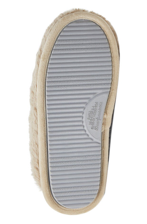 Bailey Furry Scuff Slipper, , alternate image number null