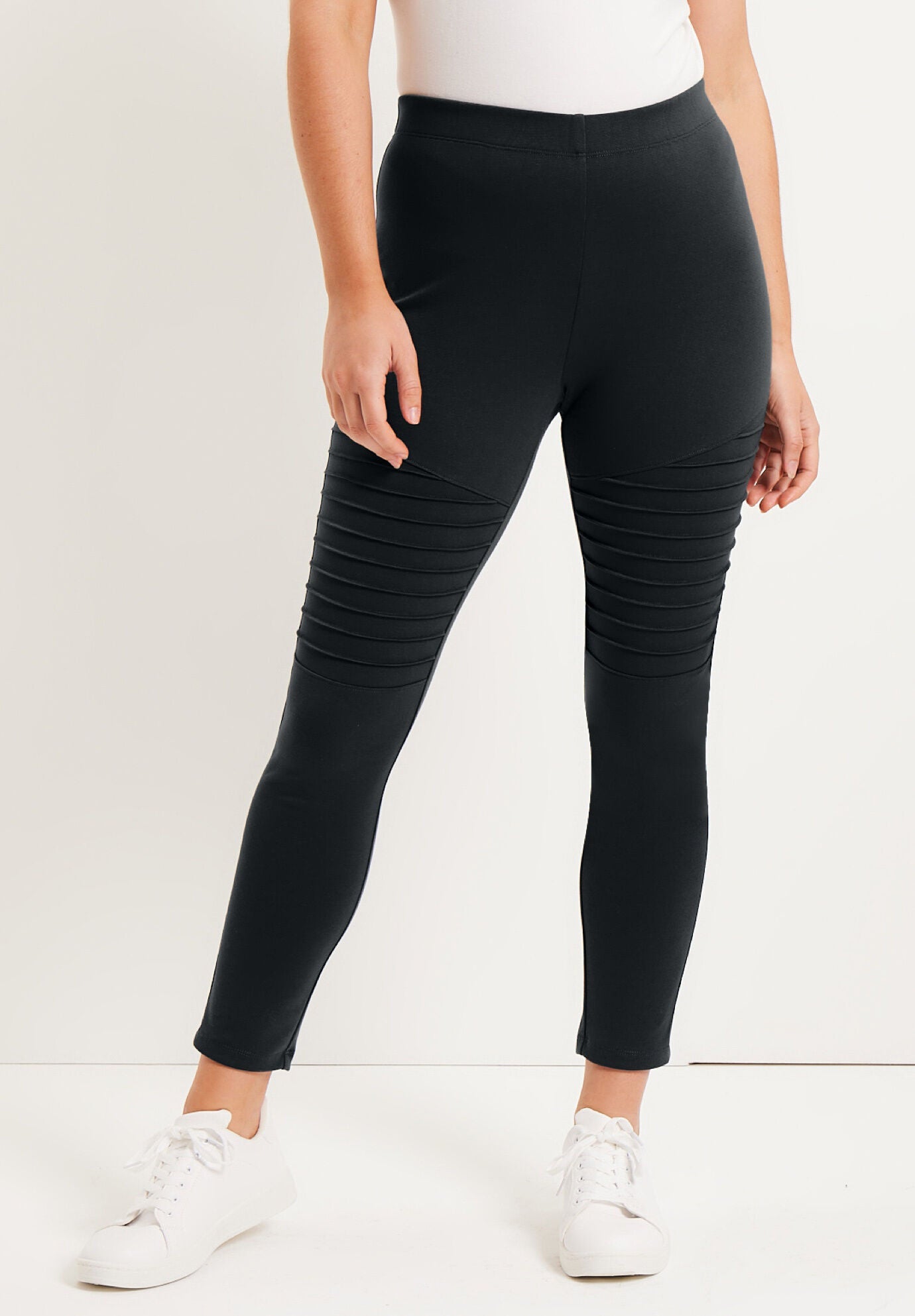 Formfit Ponte Moto Legging, BLACK, hi-res image number 0