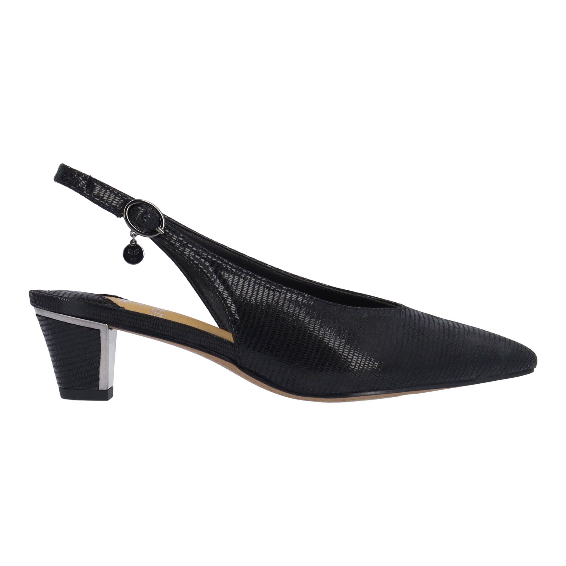 Darra Slingback Pump, BLACK, alternate image number 3