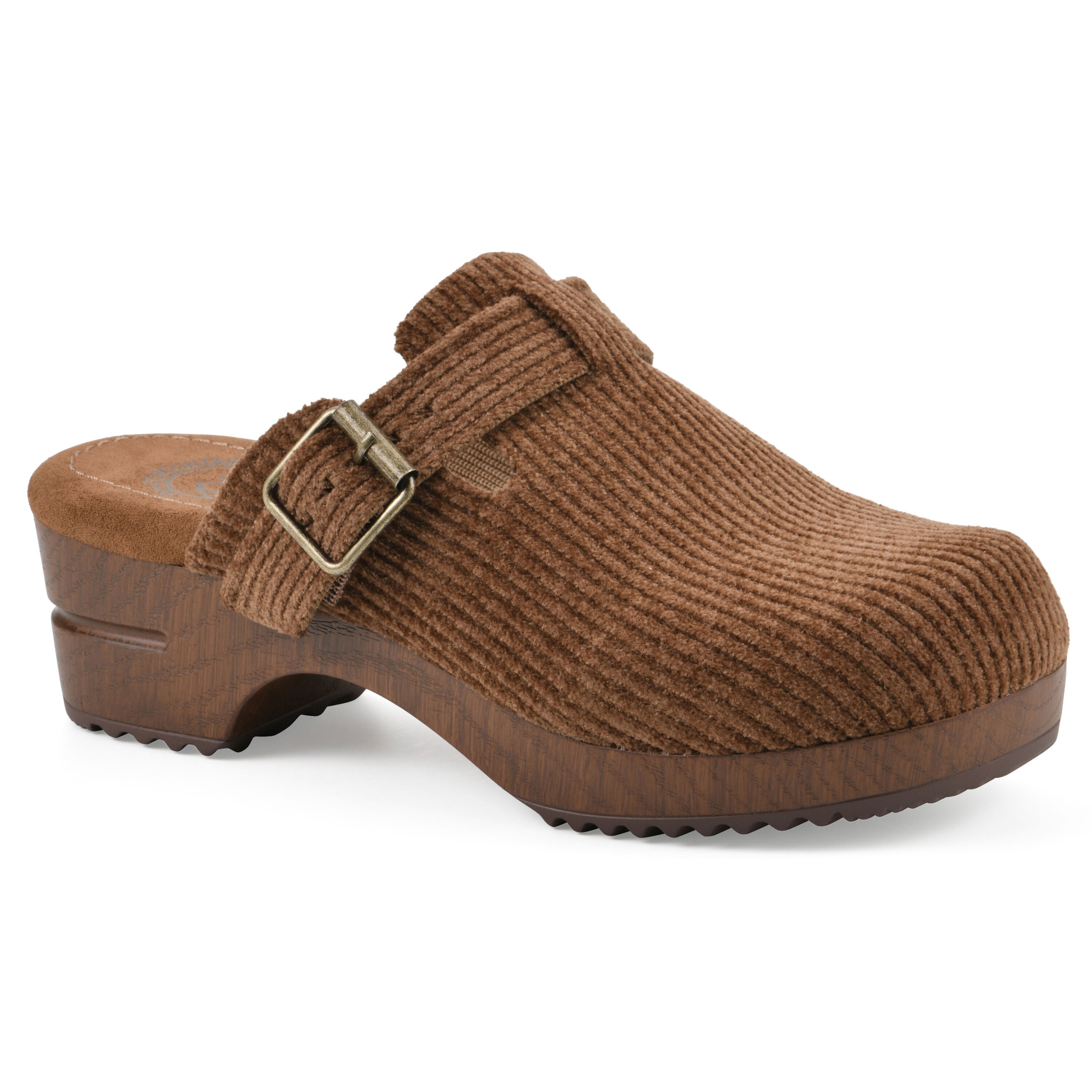 Bistros Platform Clog, PECAN FABRIC, hi-res image number 0