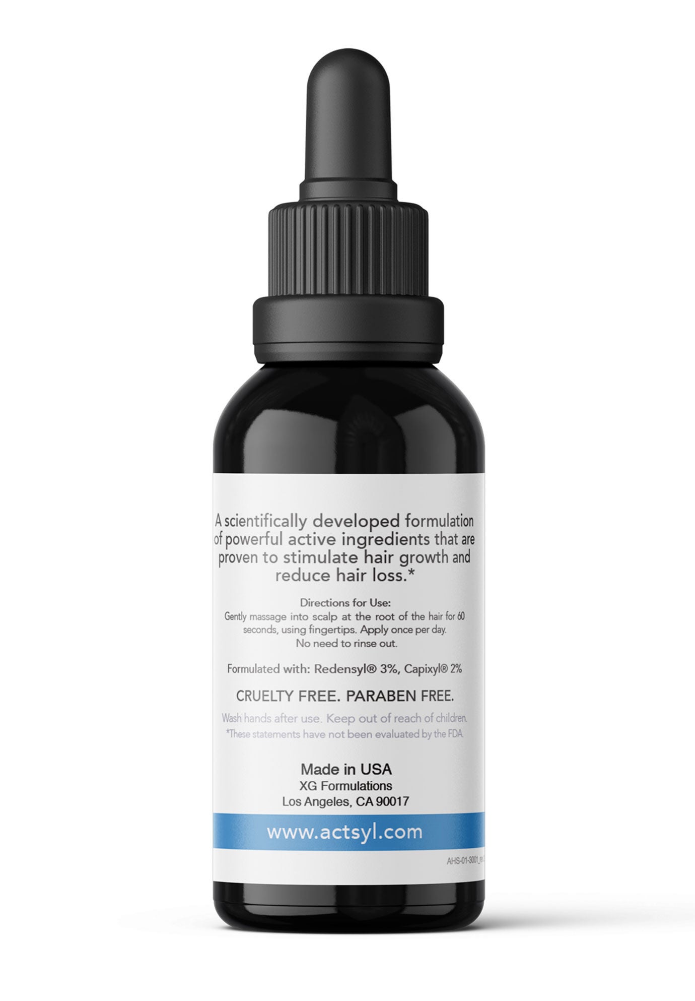 Actsyl-3 Hair Growth Serum - Bundle 3 Pack Hair Care, , alternate image number 2