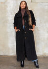 Maxi Teddy Fleece Coat, BLACK, hi-res image number null