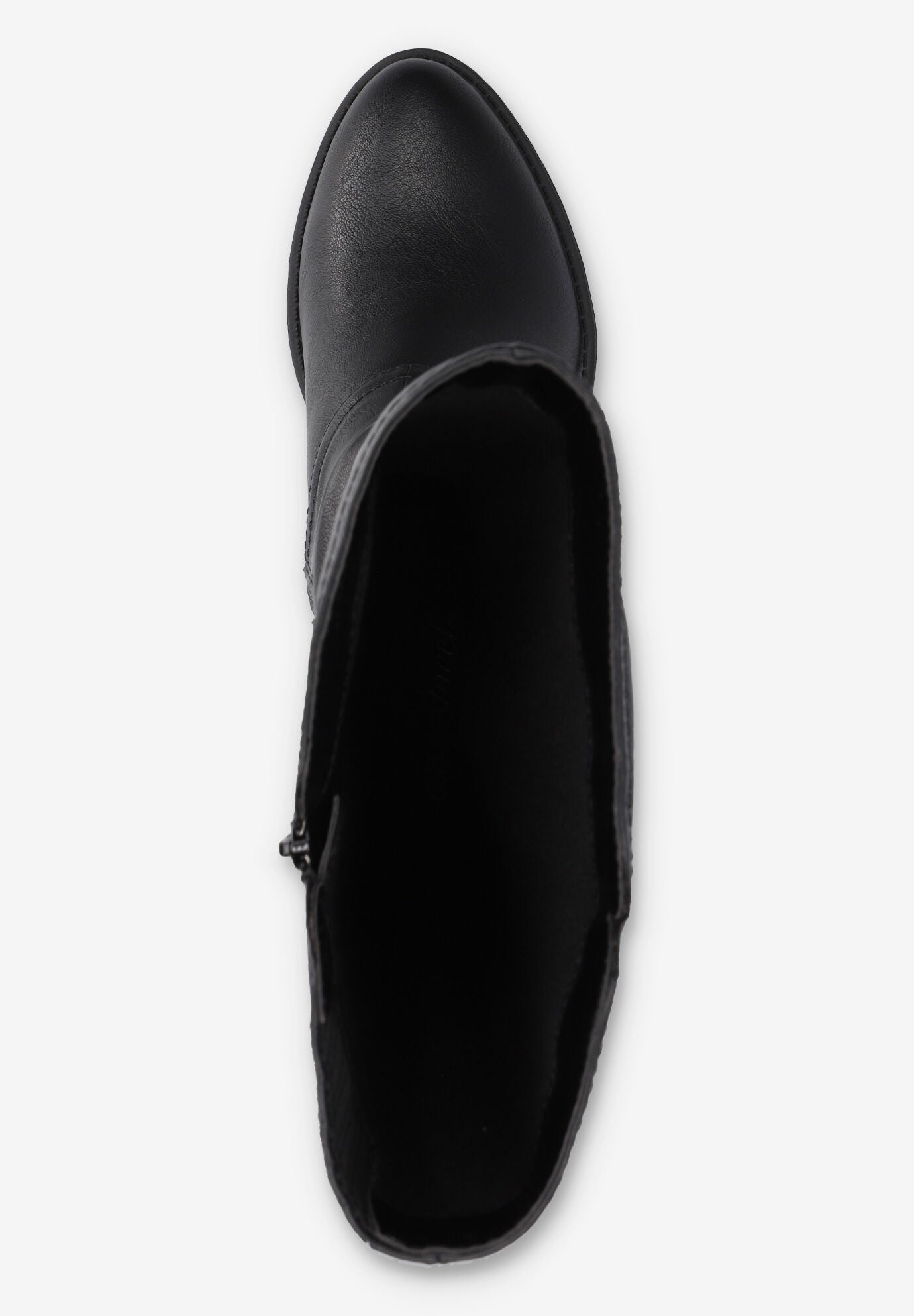 Tenille Plus Wide Calf Boot, BLACK, alternate image number 6