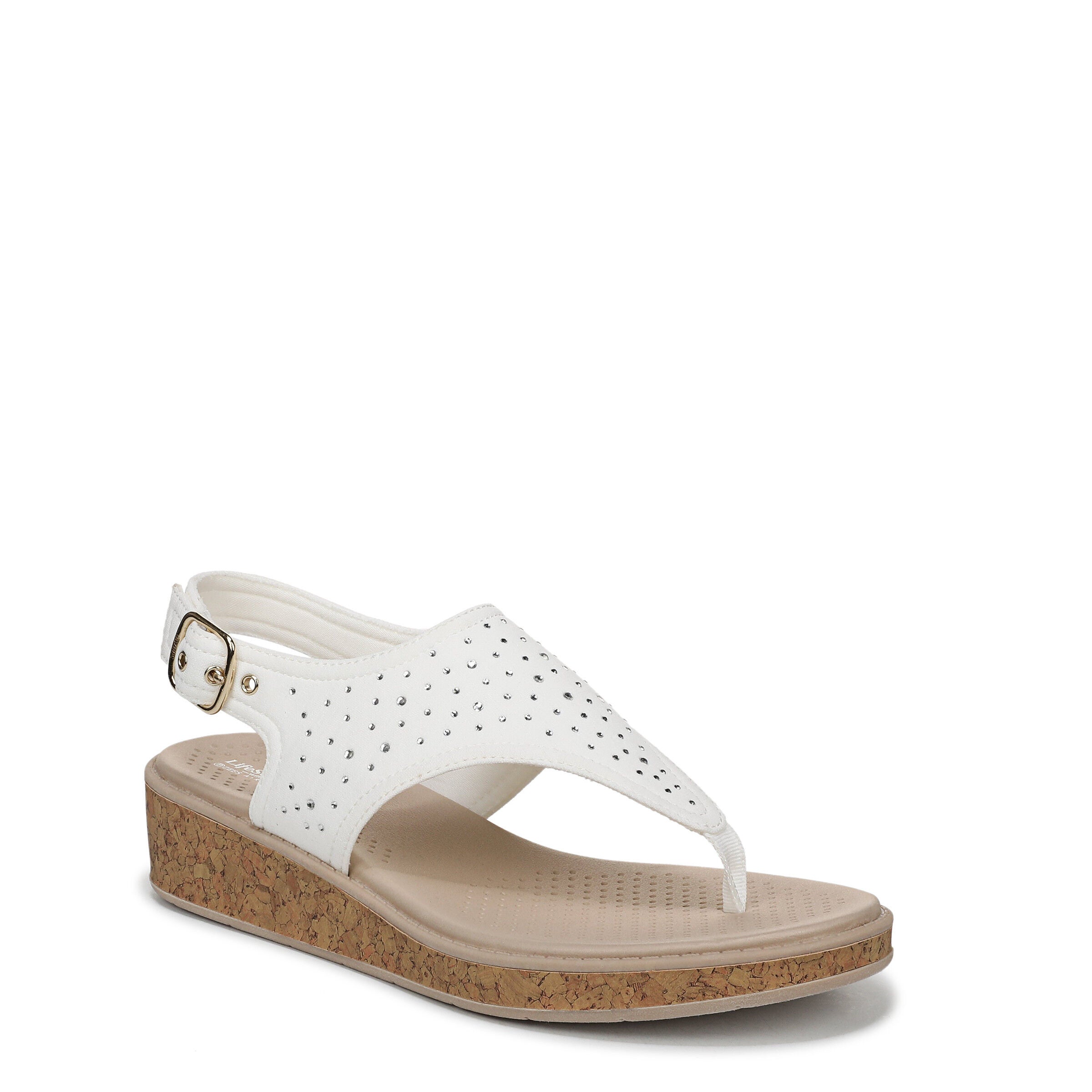 Beachy Bright Slingback Sandal, BRIGHT WHITE, hi-res image number 0