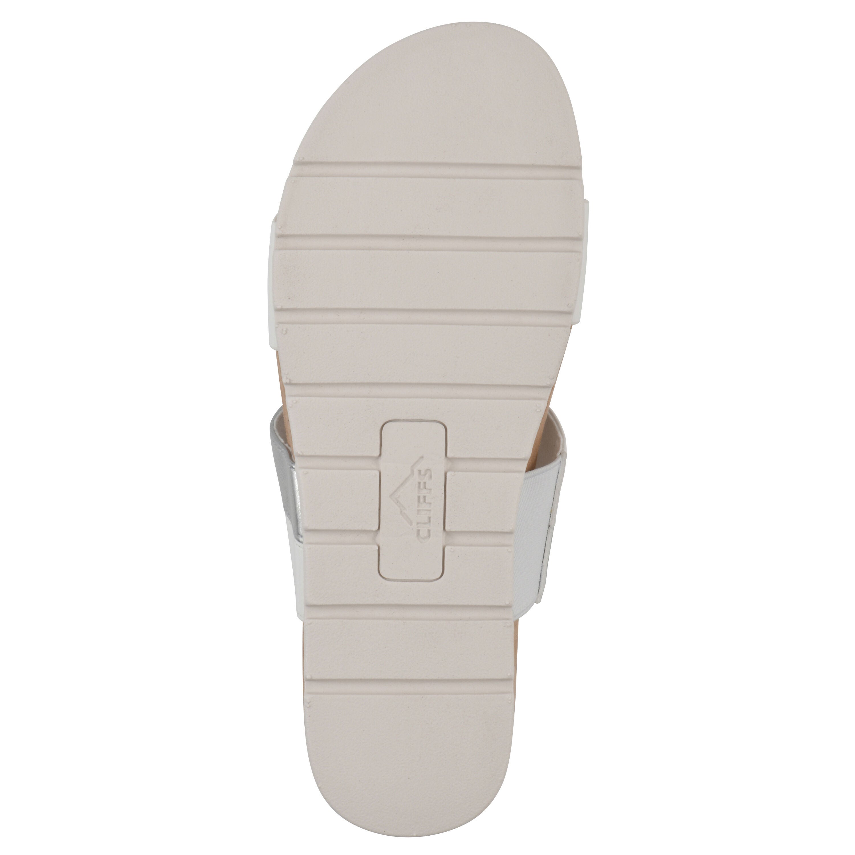 Tammy Slide Sandal, WHITE SMOOTH, alternate image number 5
