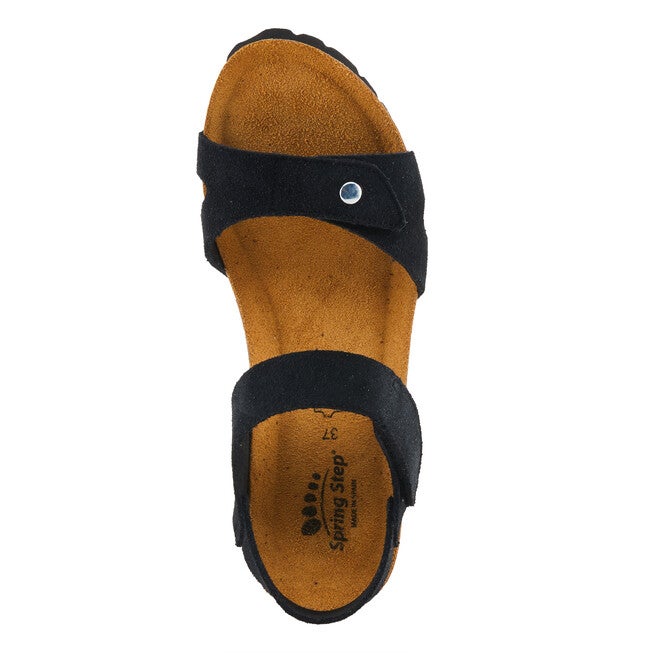 Babybell Sandal, BLACK SUEDE, alternate image number null