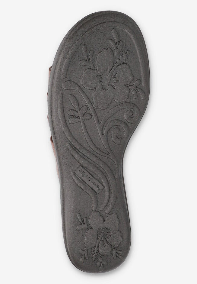Maha Comfort Slide Sandal, TAN, alternate image number 5