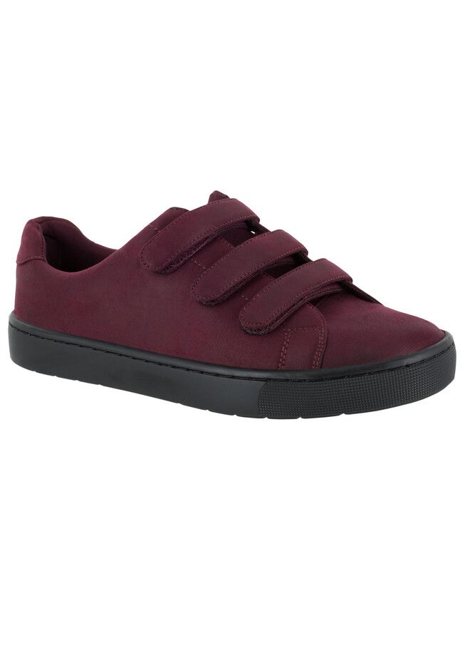 Strive Sneakers by Easy Street®, BURGUNDY SUPER SUEDE, hi-res image number null