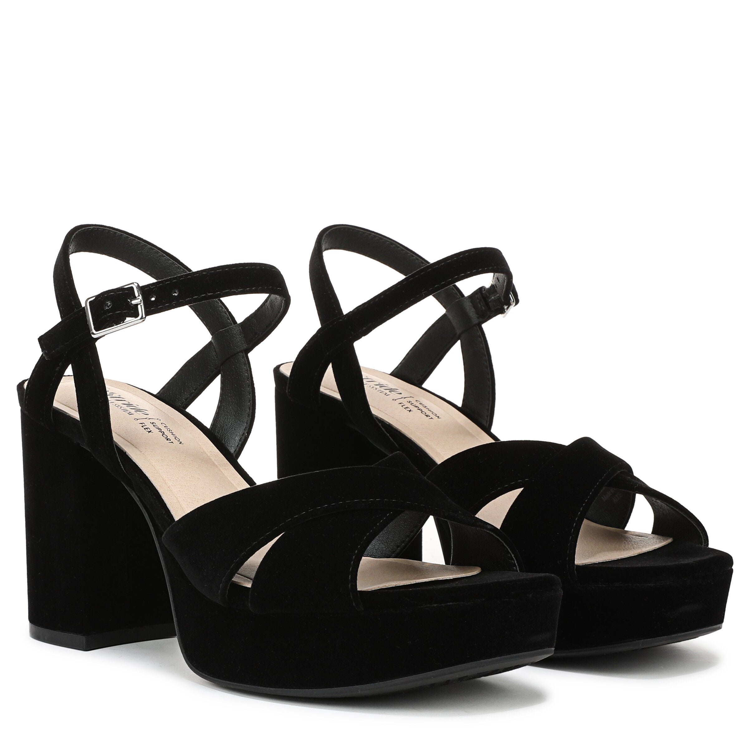 Alice Dress Sandal, BLACK, alternate image number 2