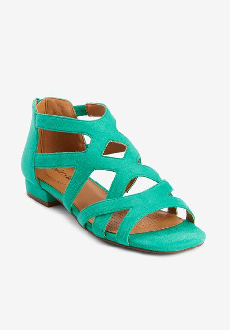 The Lana Sandal, TROPICAL EMERALD, hi-res image number null