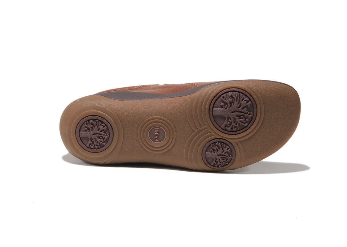 Anna  Slip-On Flat, COGNAC, alternate image number 4