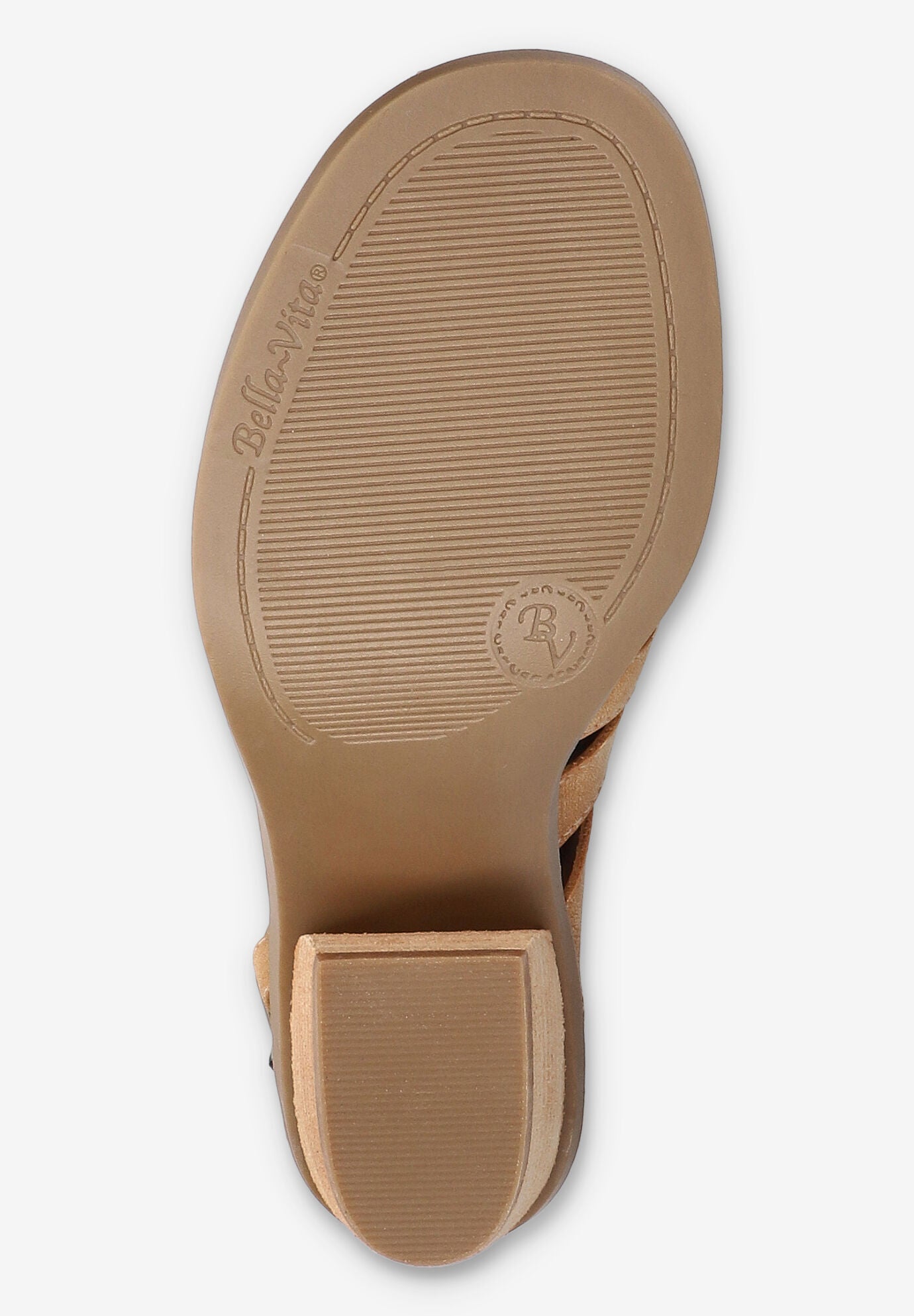 Rhodes Heeled Sandal, TAN, alternate image number 5