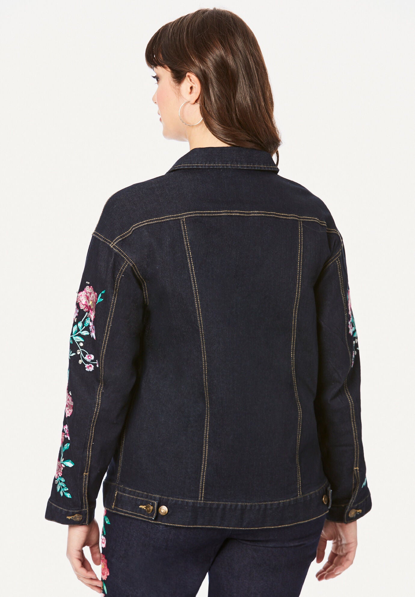 Embellished Boyfriend Jacket, , on-hover image number 1