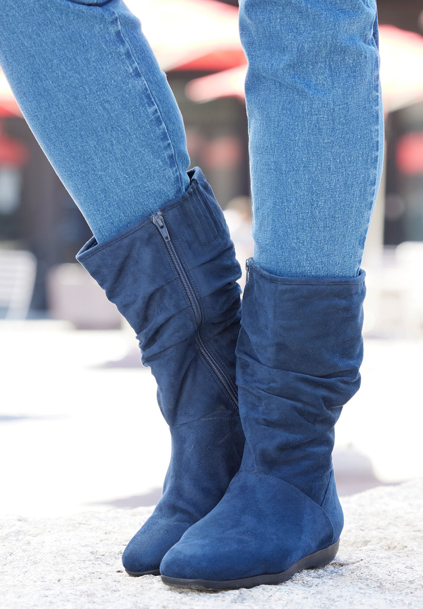 The Aneela Wide Calf Boot Ellos