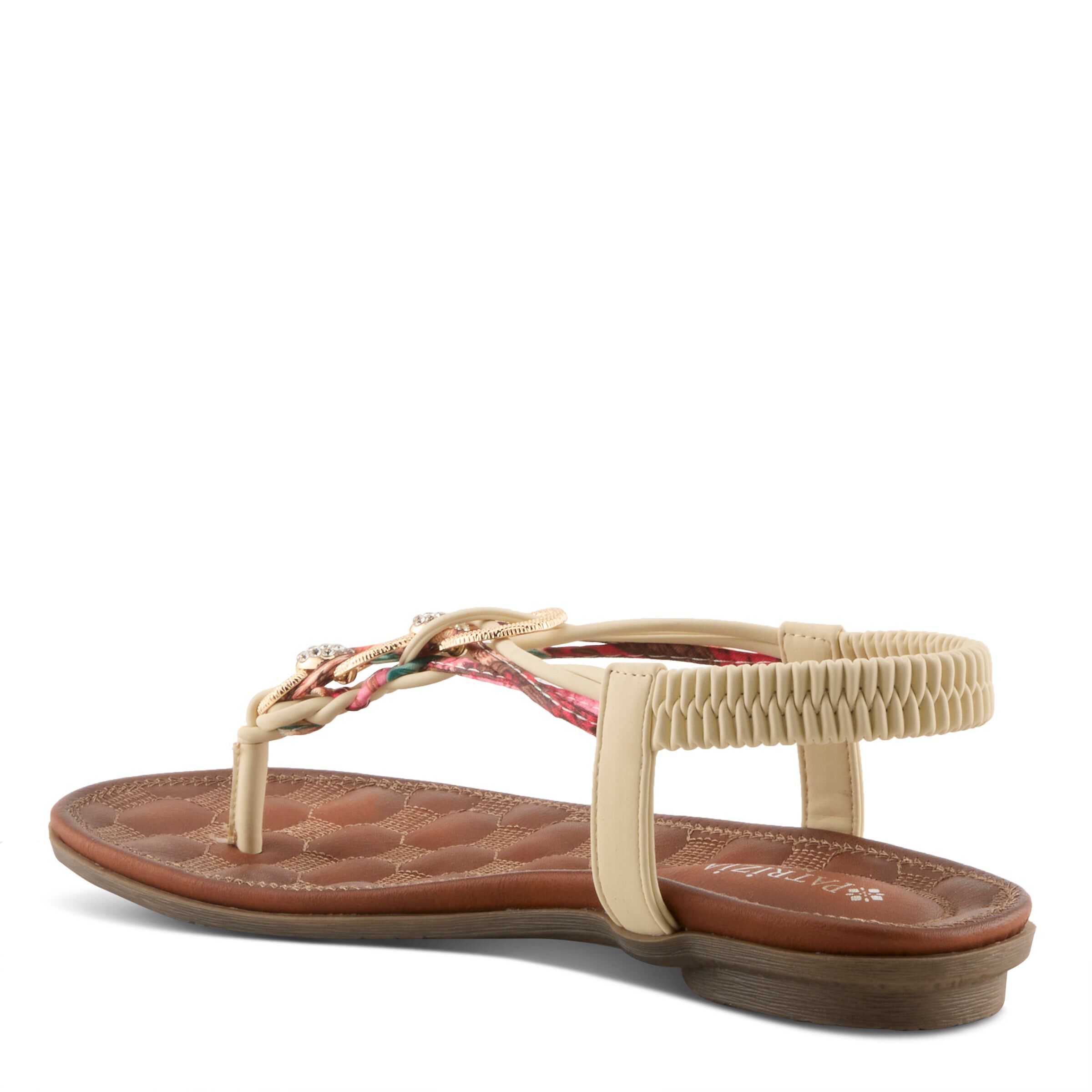 Gadelina T-Strap Thong Sandal, BEIGE, alternate image number 6