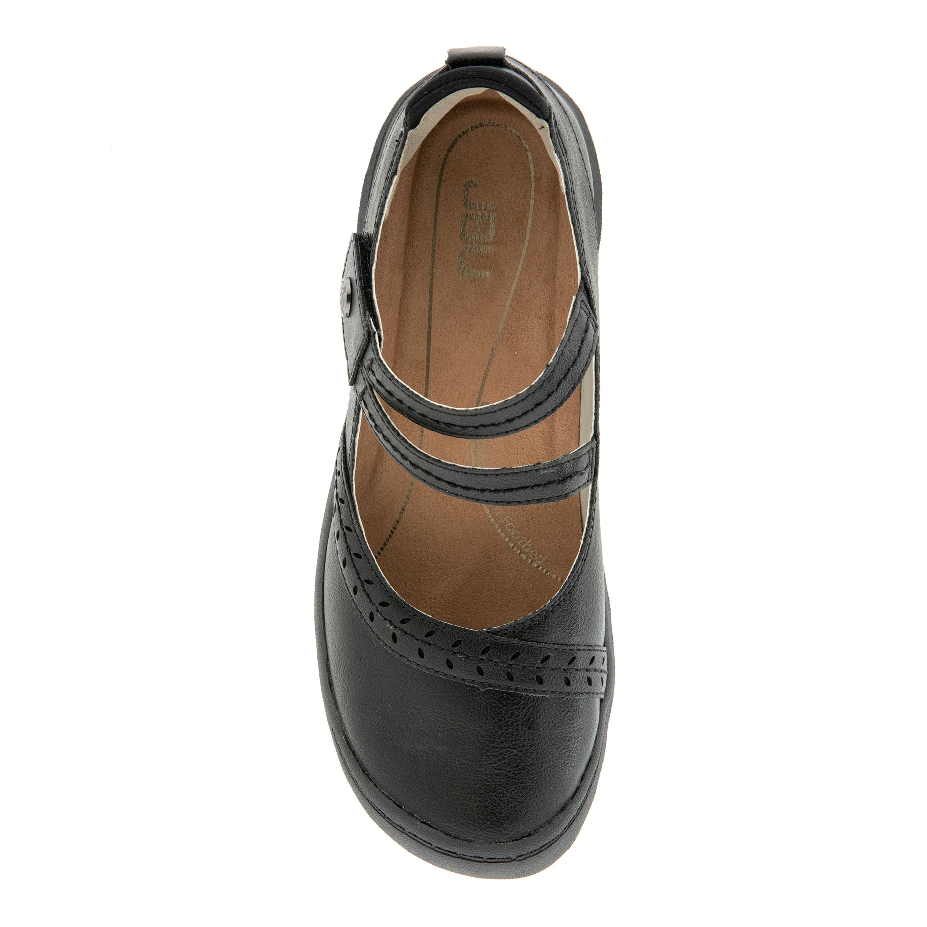 Adeline Casual Mary Jane Flat, BLACK, alternate image number 4