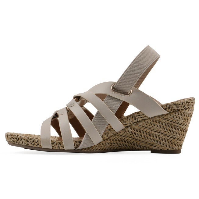 Ataps Wedge Sandal, EGGSHELL SMOOTH, alternate image number 3