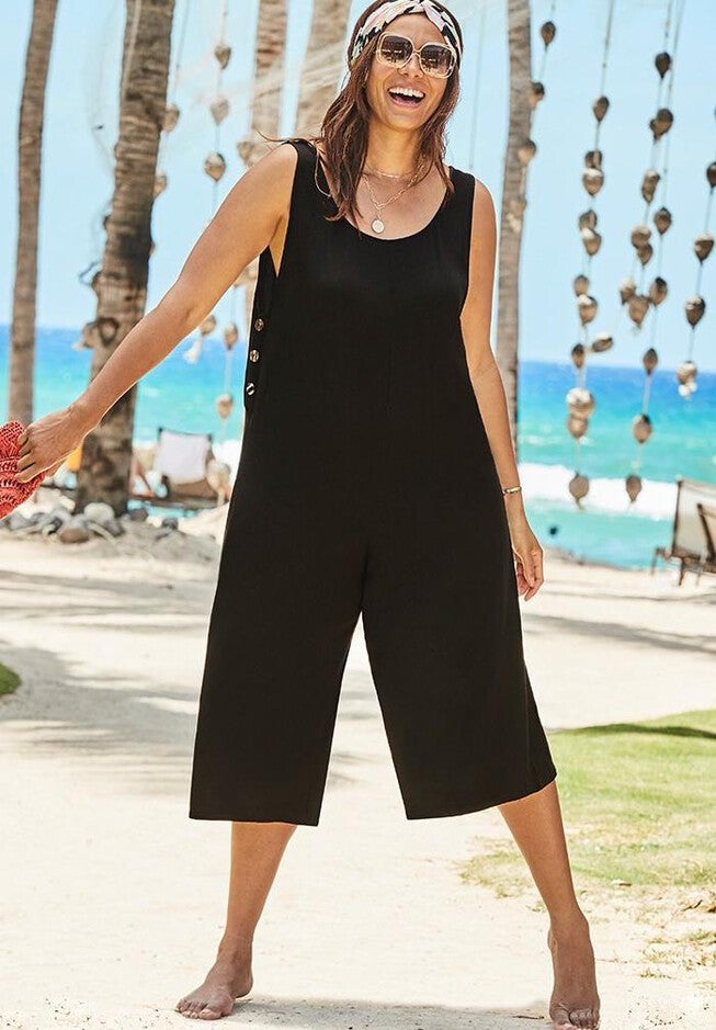 Adriana Jumpsuit, BLACK, hi-res image number null