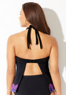 Apron Halter Tankini Top, , on-hover image number null